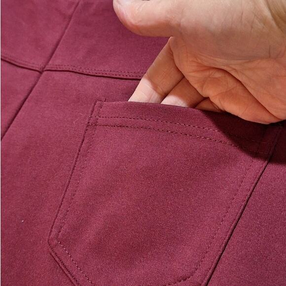 NWT Maze Collection Ponte Pants Women's 2X Levanta Cola - Butt Lifting Corpcore - Picture 6 of 14